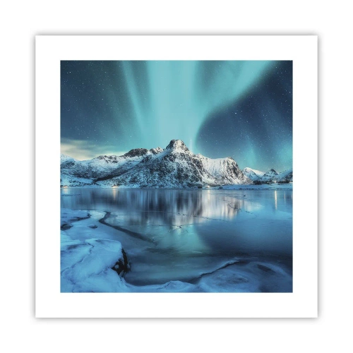 Pôster - Noite de Luz - 40x40 cm