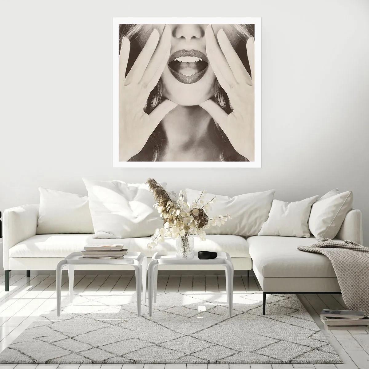 Pôster - Já vou! - 50x50 cm