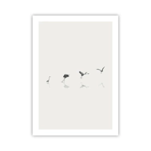 Pôster - Quatro passos simples - 50x70 cm