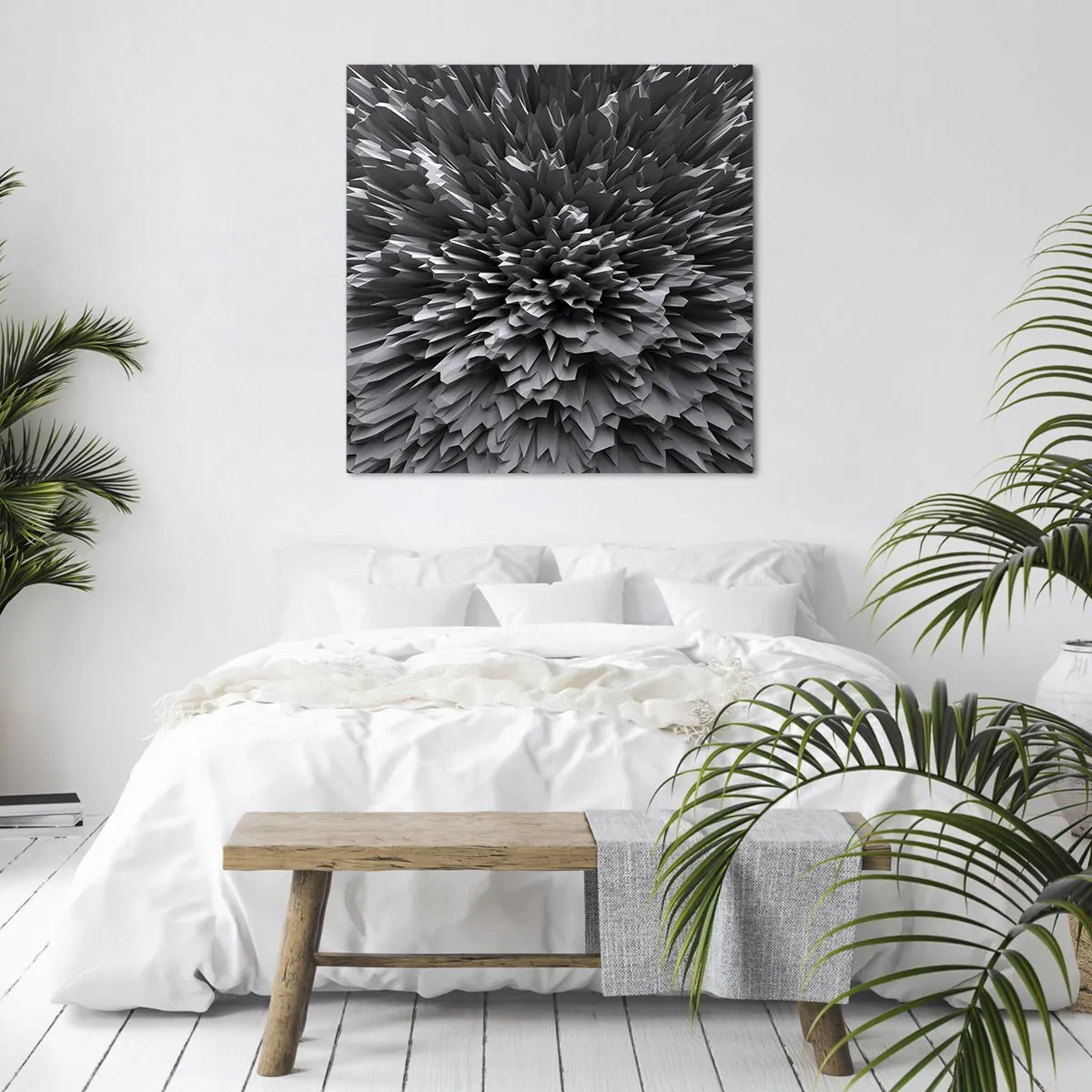 Quadro em tela - Não pode ficar mais difícil do que isso - 70x70 cm