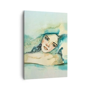 Quadro em tela - Am I blue? - 50x70 cm