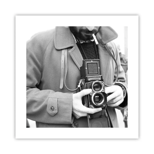 Pôster - Estilo retro - 40x40 cm