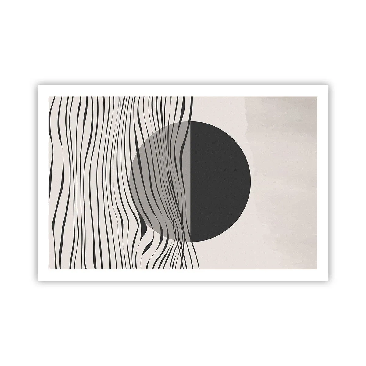 Pôster - Composição da metade - 91x61 cm