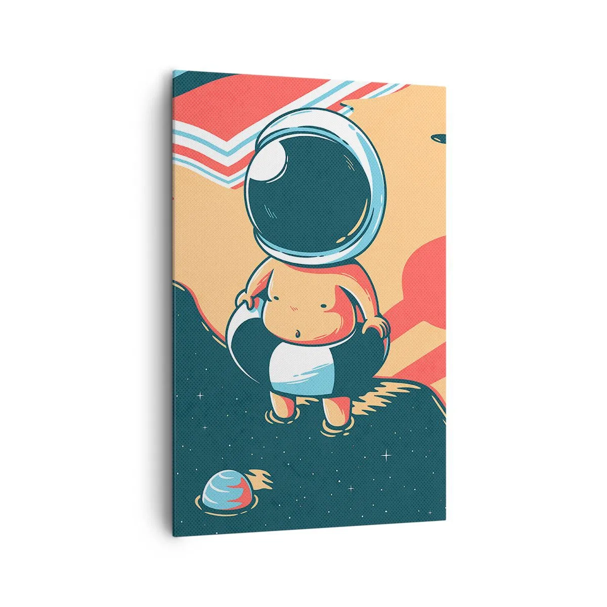 Quadro em tela - De uma perspetiva diferente - 80x120 cm