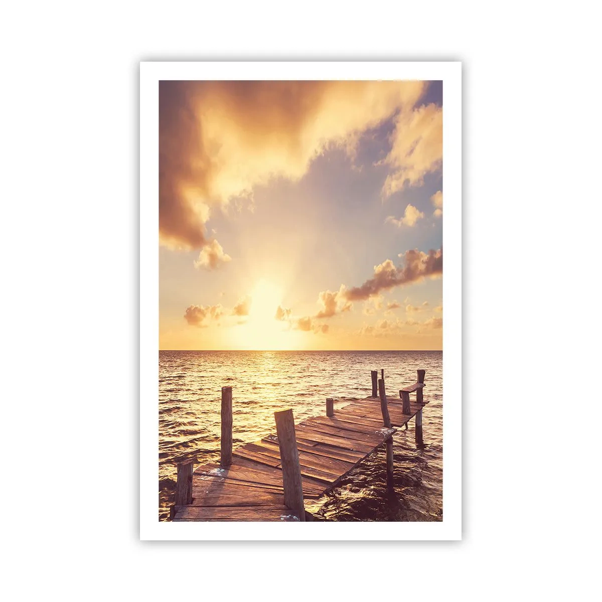 Pôster - A terra dourada da gentileza - 61x91 cm