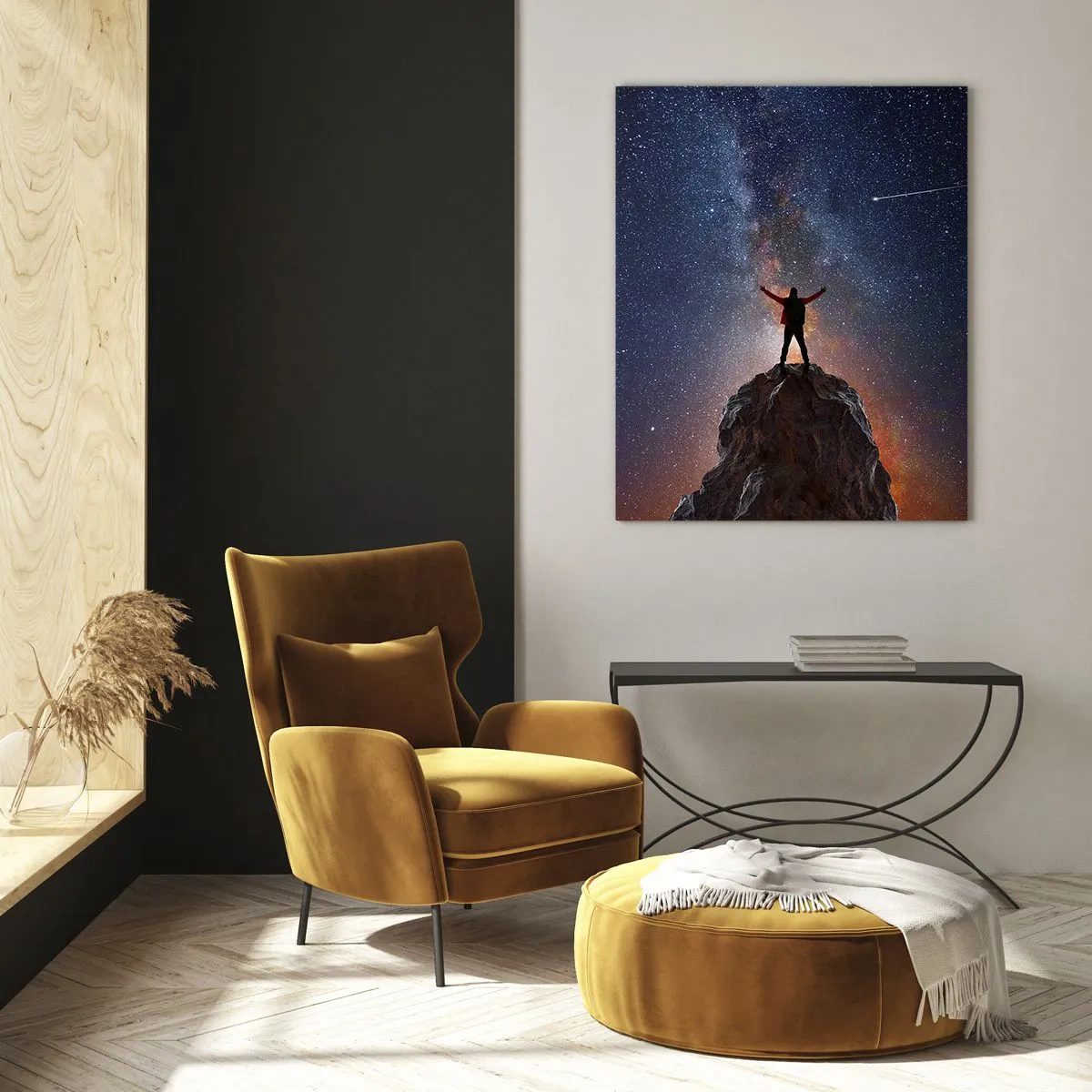 Quadro em vidro - A força está comigo! - 50x70 cm
