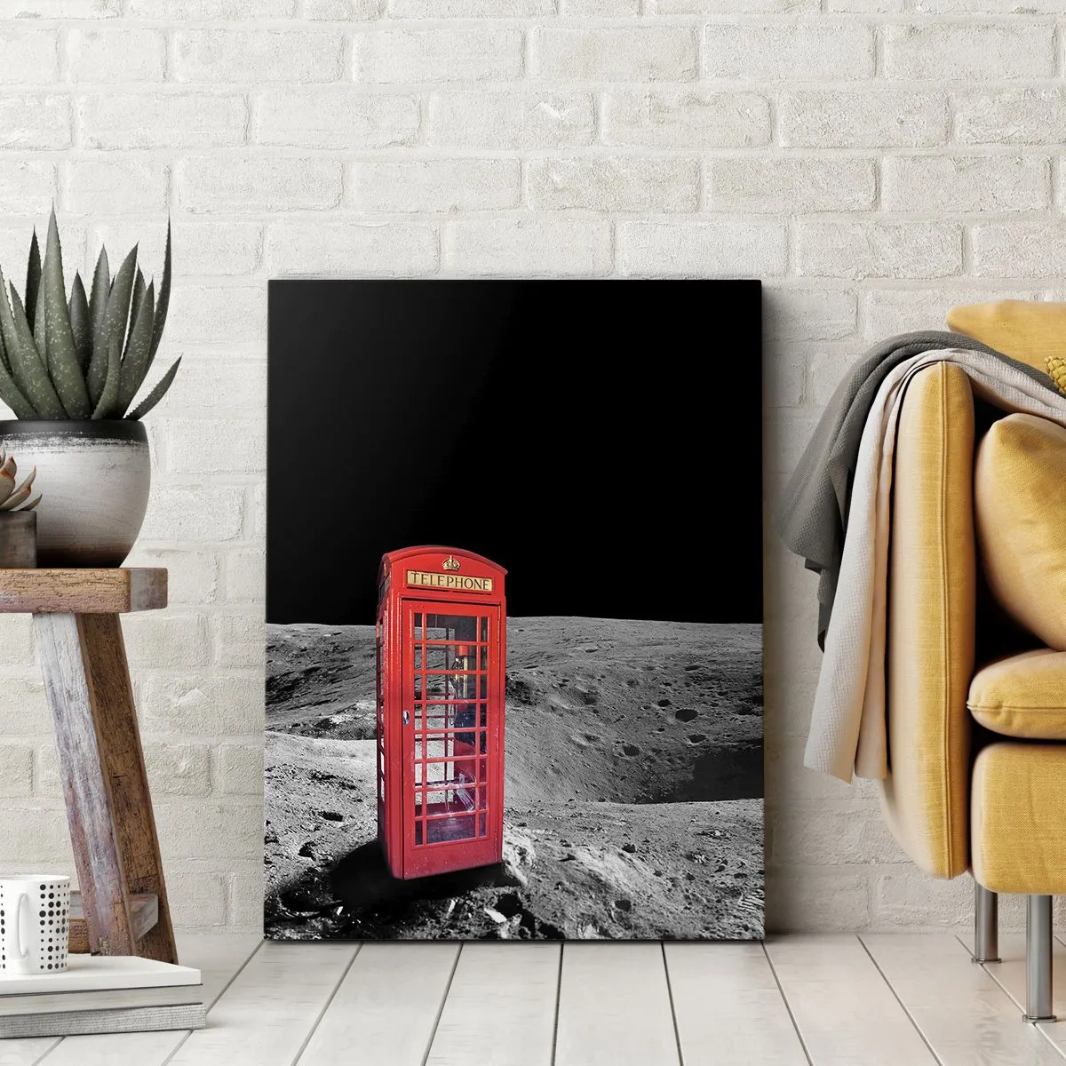 Quadro em tela - Piada espacial - 80x120 cm