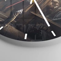 Mostrador com traços