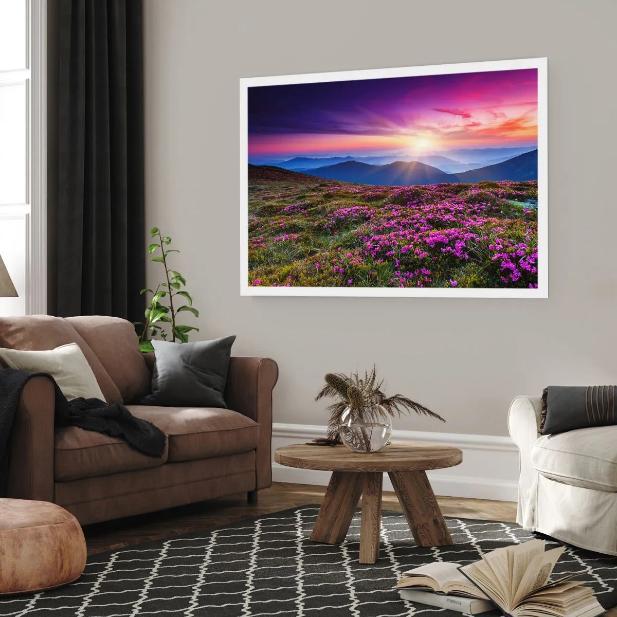 Pôster - Campo cheiroso - 100x70 cm