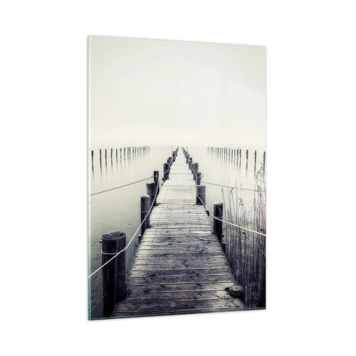 Quadro em vidro - Mergulhe em paz - 50x70 cm
