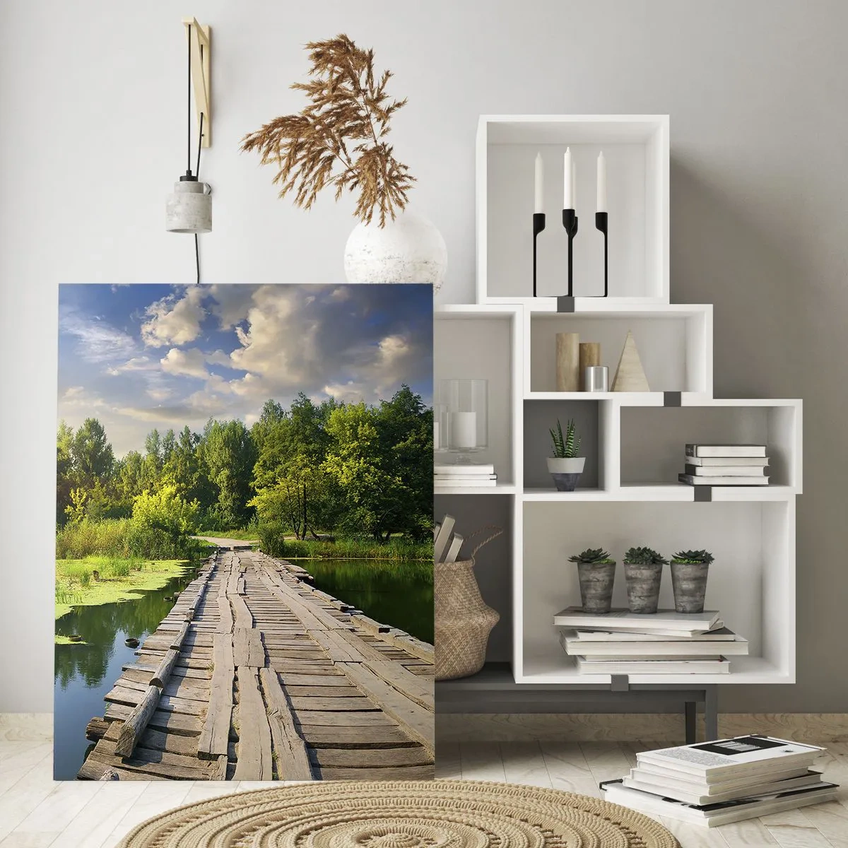 Quadro em vidro - Verão em todos os lugares - 70x100 cm