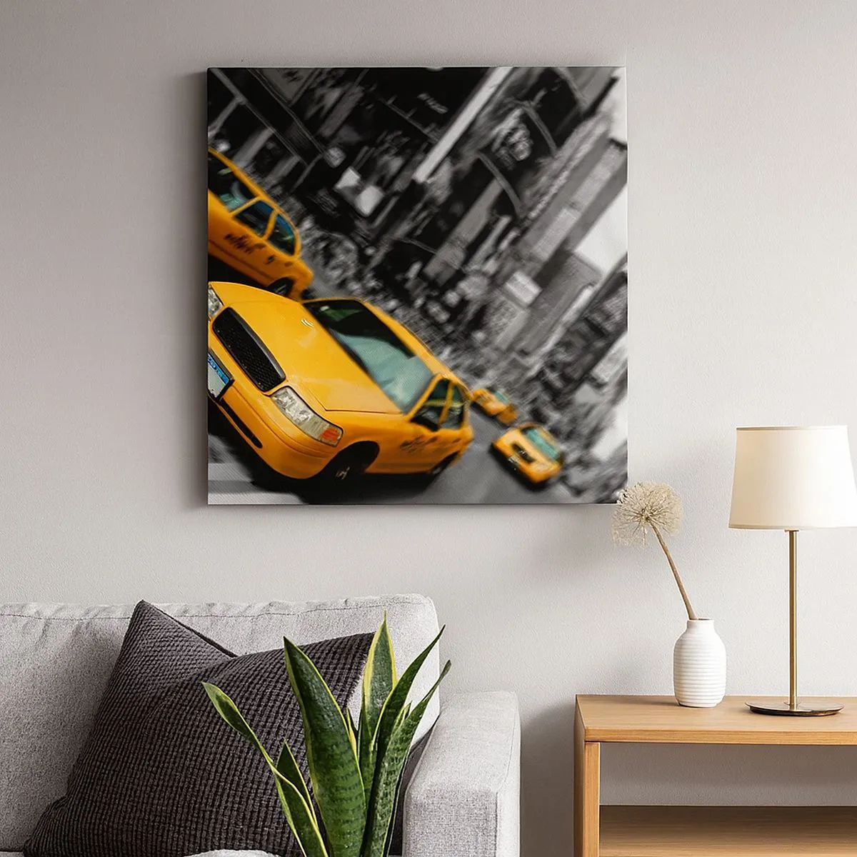 Quadro em tela - Gotas de sol em Nova Iorque - 30x30 cm