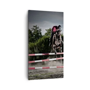 Quadro em tela - Juntos pela vitória - 45x80 cm