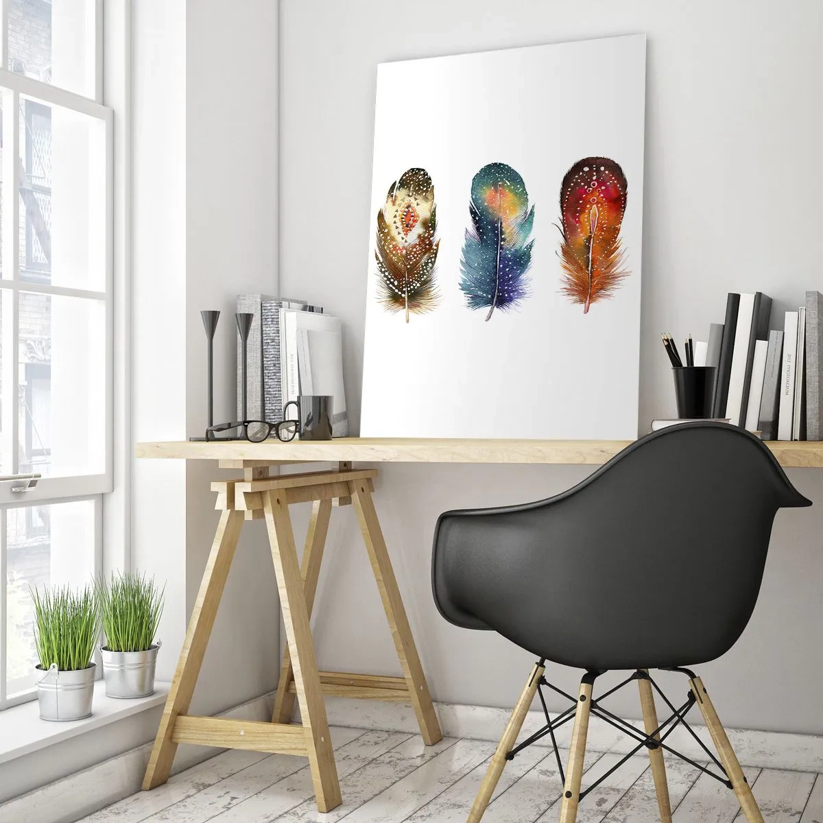 Quadro em vidro - Rituais, ritos, mistérios - 50x70 cm