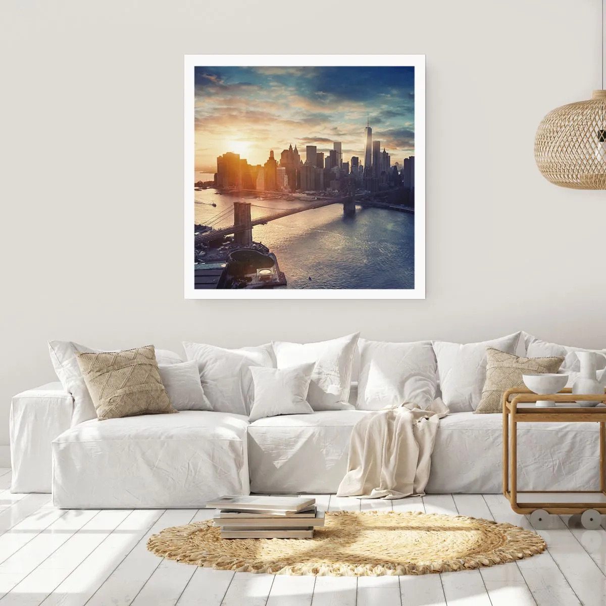 Pôster - Monumento da cultura ocidental - 40x40 cm