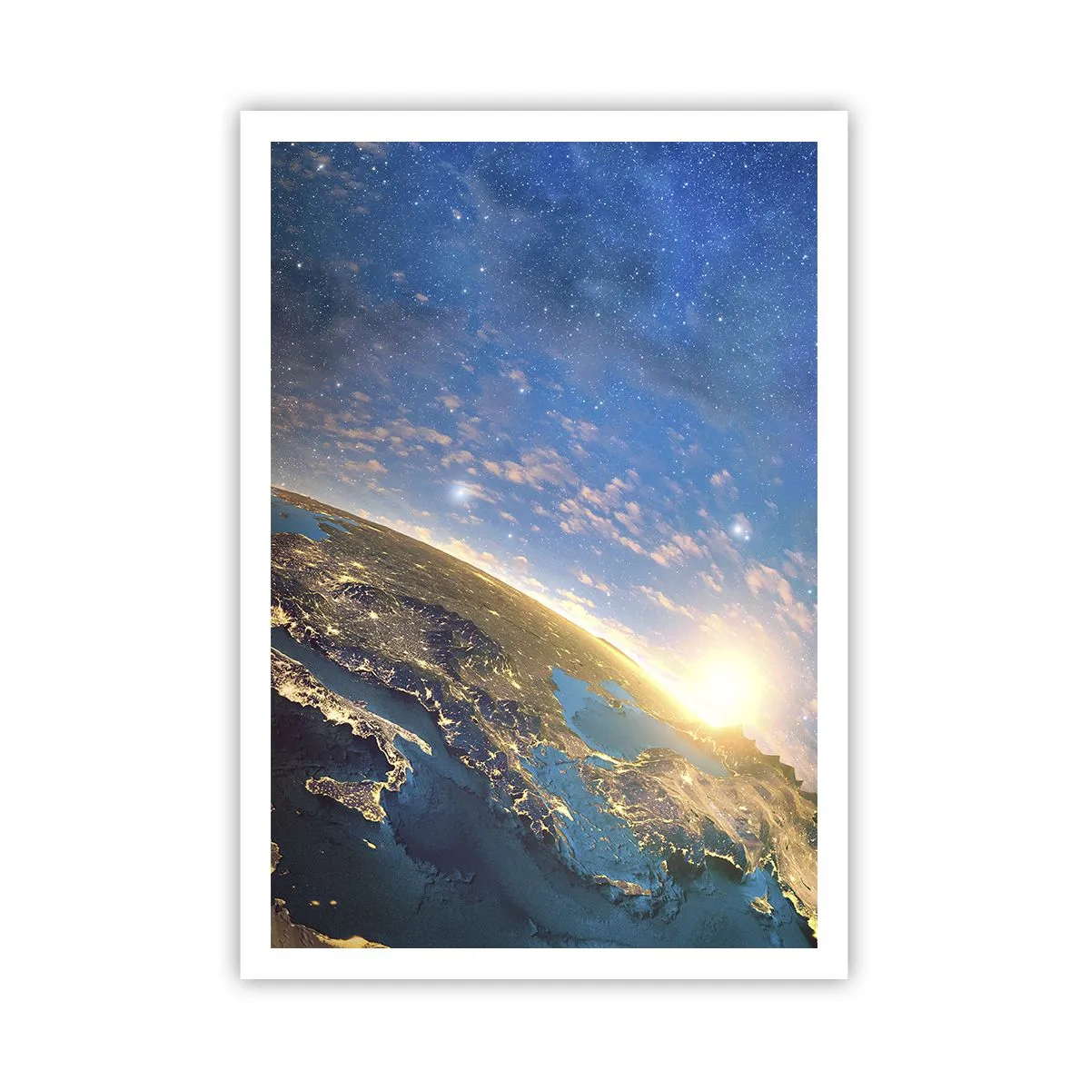 Pôster - Vamos olhar para nós mesmos à distância - 70x100 cm