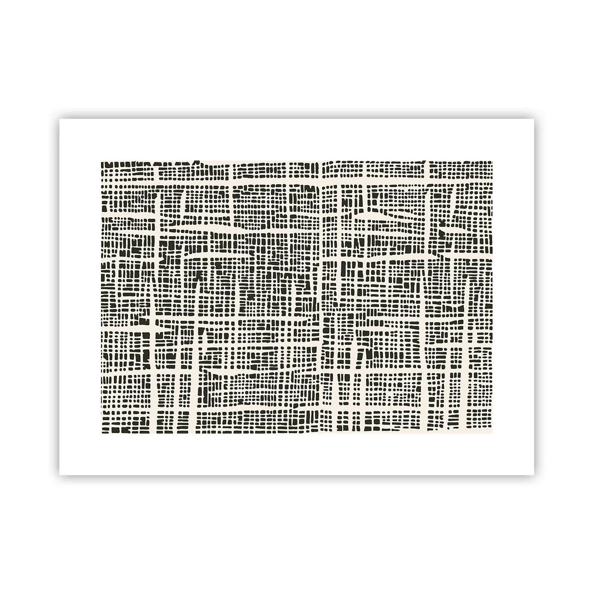 Pôster - Uma composição tecida - 40x30 cm