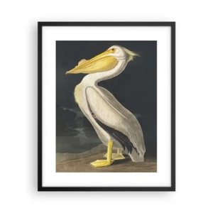 Pôster com moldura preta - Cheio de orgulho - 40x50 cm