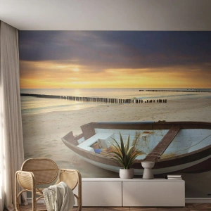 Papel de Parede Autocolante Deluxe Sticker - Não há mais praias bonitas do que essa - Paisagem, Mar, Praia - 500x350 cm
