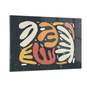 Quadro em vidro - Composição – estou prestes a pegar-te - 120x80 cm