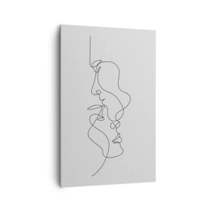 Quadro em tela - O calor dos desejos amargos - 80x120 cm