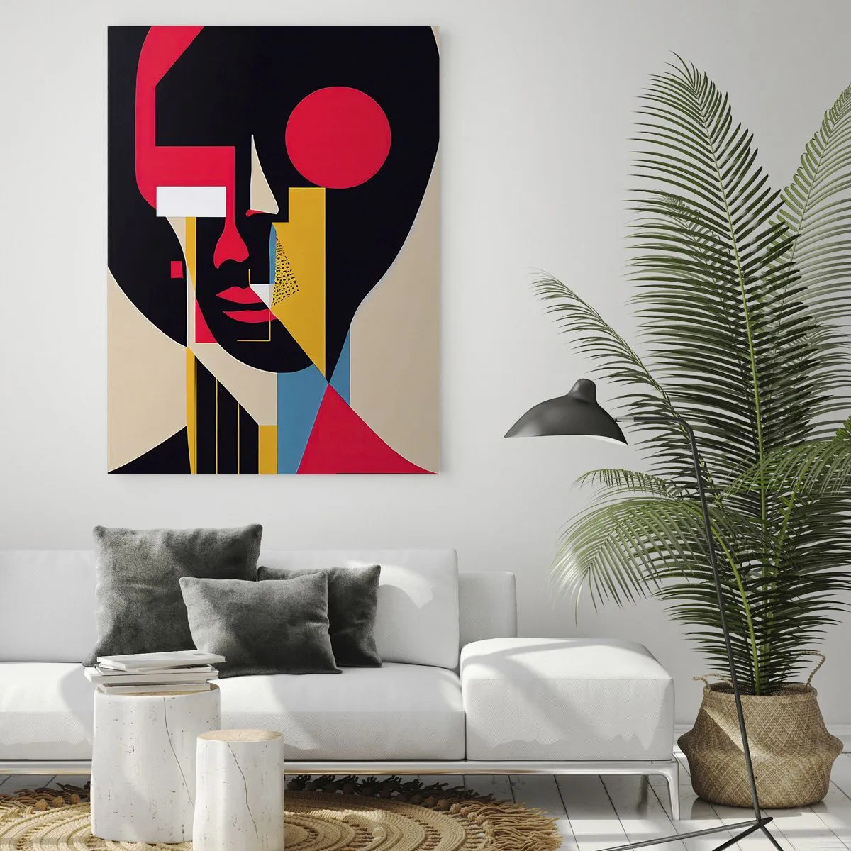 Quadro em vidro - Seu mundo interior - 50x70 cm