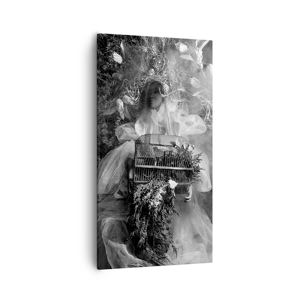 Quadro em tela - A própria mãe – natureza - 55x100 cm