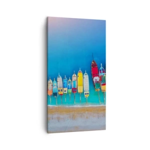 Quadro em tela - Vista panorâmica - 45x80 cm