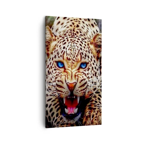 Quadro em tela - A raiva não afeta a beleza - 45x80 cm