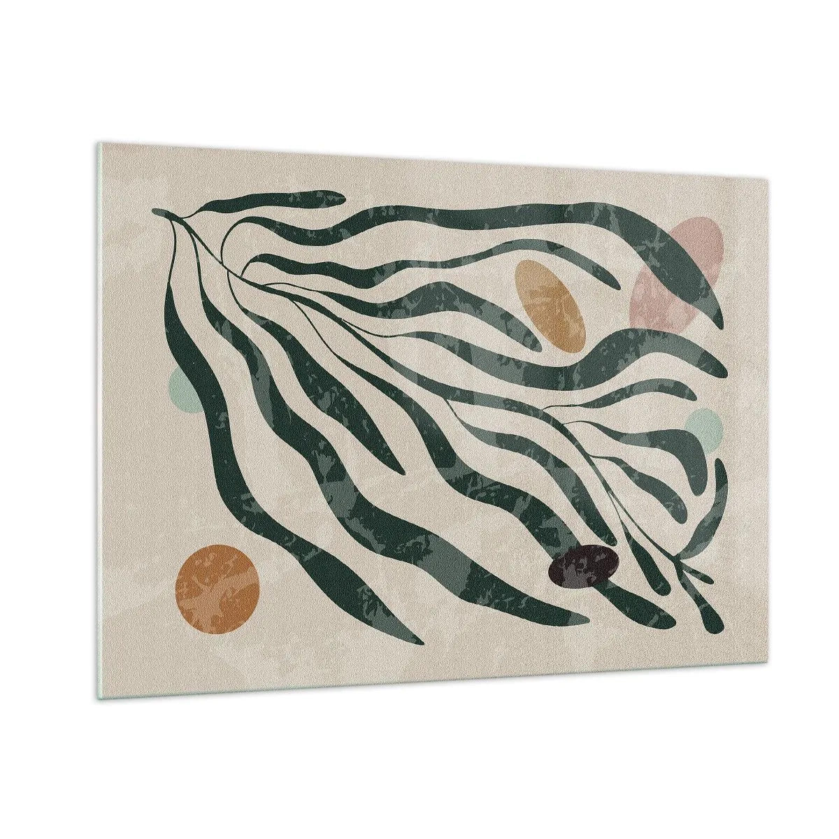 Quadro em vidro - Entre a vegetação - 100x70 cm