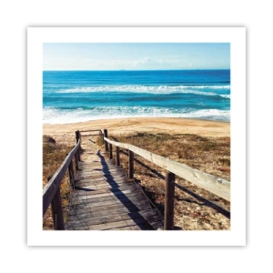 Pôster - Corra! - 50x50 cm