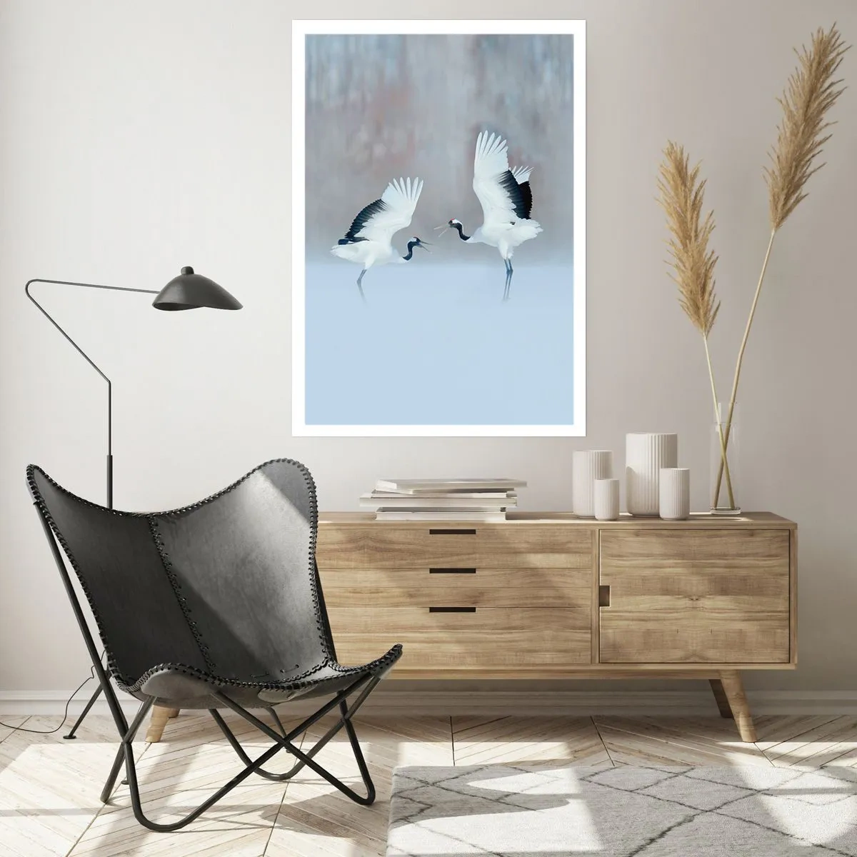 Pôster - Dança no nevoeiro - 30x40 cm