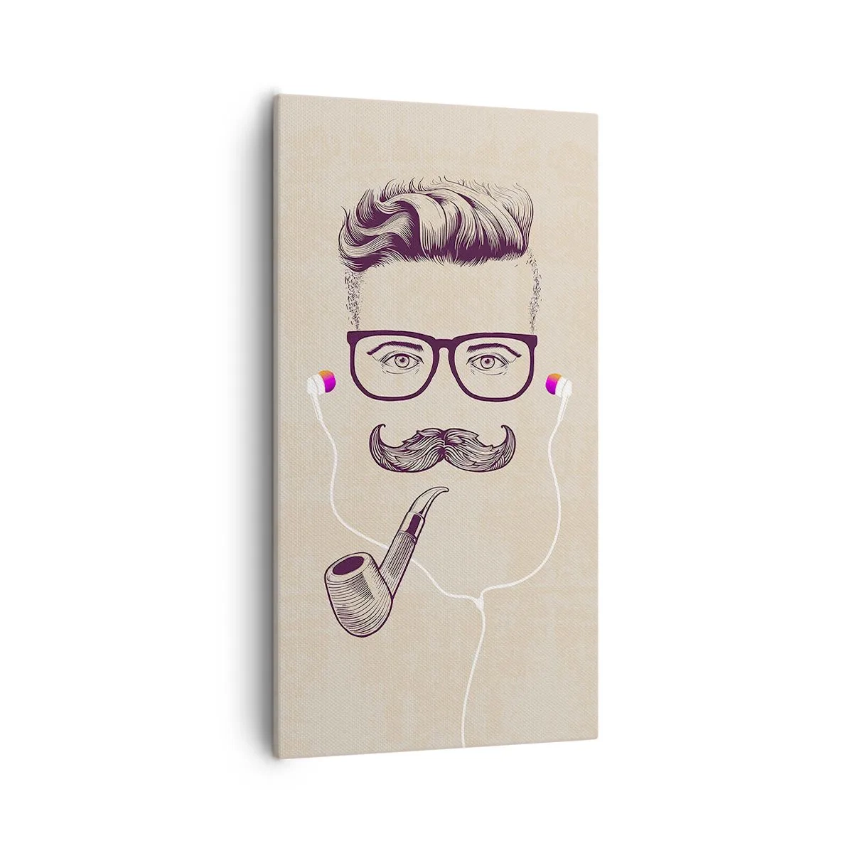 Quadro em tela - Um homem de verdade? - 55x100 cm