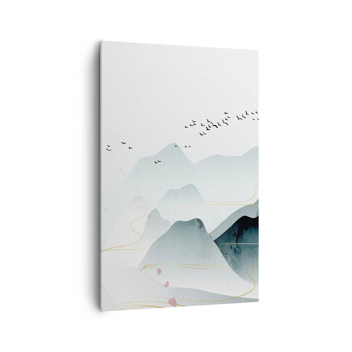 Quadro em tela - Acima dos picos - 80x120 cm