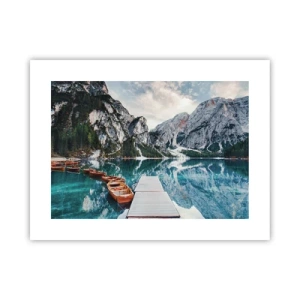 Pôster - Vamos mostrar-lhe a beleza - 40x30 cm