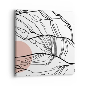 Quadro em tela - Numa rede de galhos - 30x30 cm