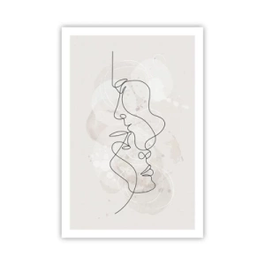 Pôster - Emaranhados num abraço - 61x91 cm