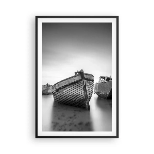 Pôster com moldura preta - Apenas lembranças... - 61x91 cm