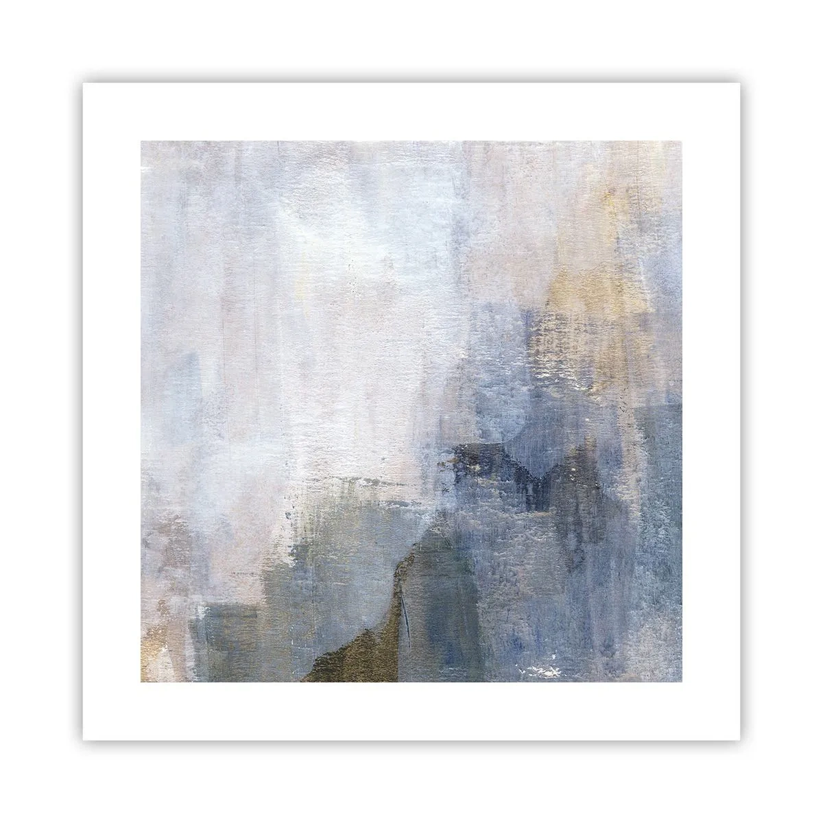 Pôster - Tons e acordes das cores - 40x40 cm