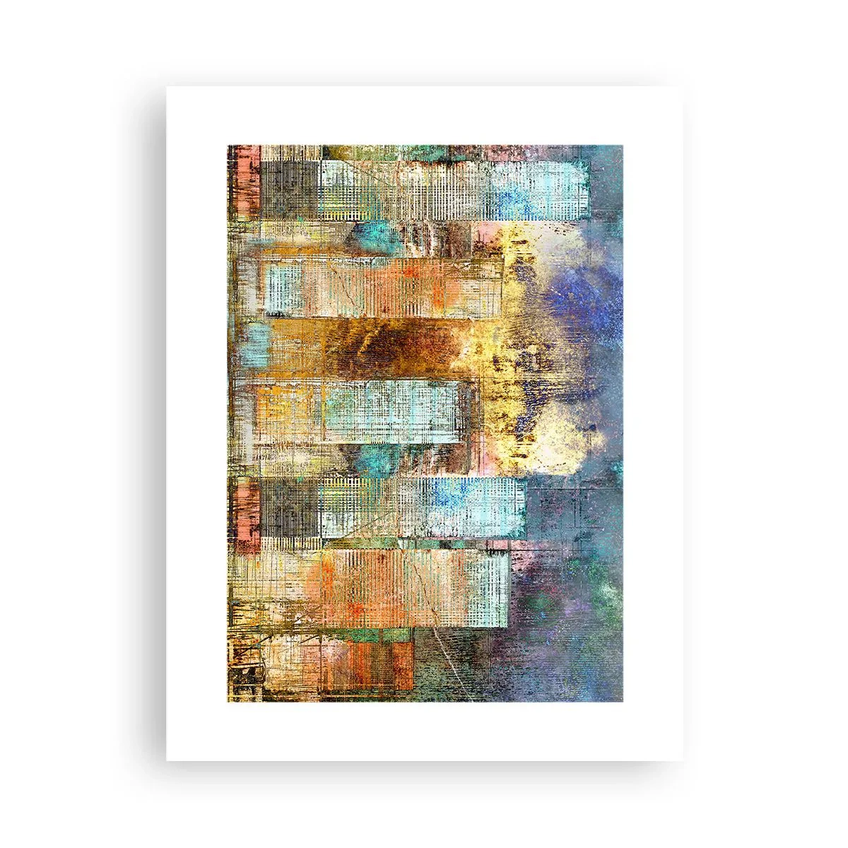 Pôster - Uma metrópole ensolarada - 30x40 cm