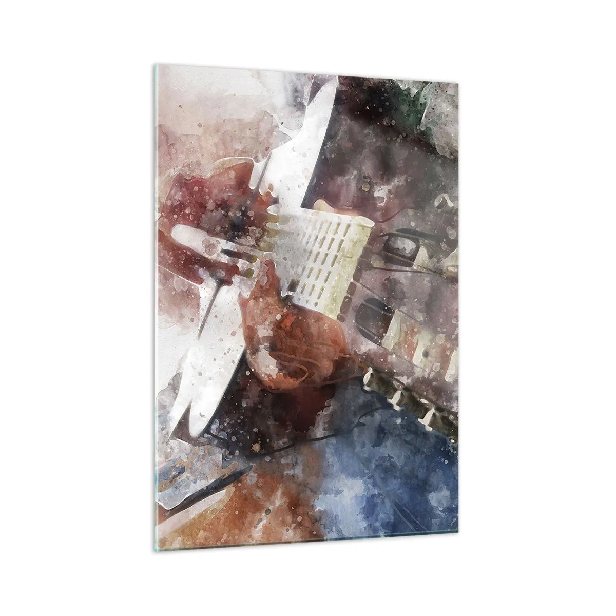 Quadro em vidro - E o que acha? - 50x70 cm