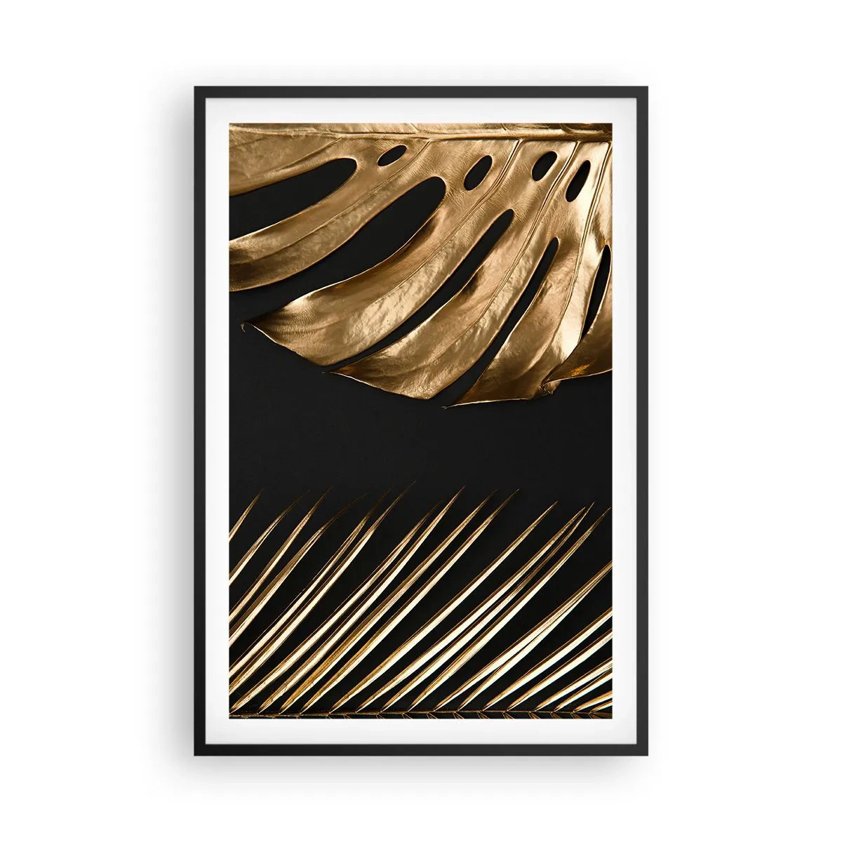 Pôster com moldura preta - Diferentes e igualmente caros - 61x91 cm