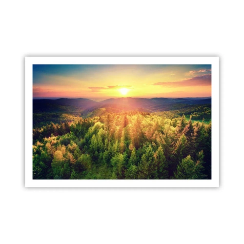 Pôster - Picos e cumes - 91x61 cm