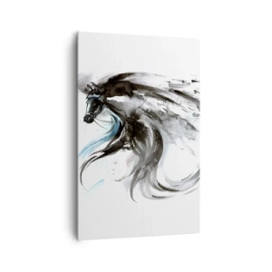 Quadro em tela - O galope do Príncipe Negro - 80x120 cm