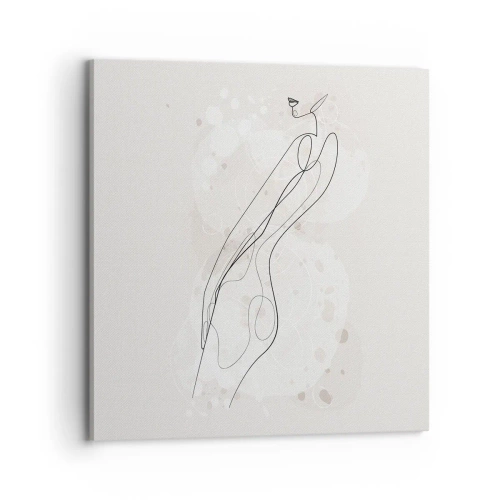 Quadro em tela - Errar o olhar - 70x70 cm