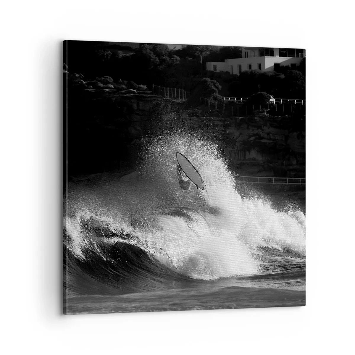 Quadro em tela - Desafio aceito! - 60x60 cm