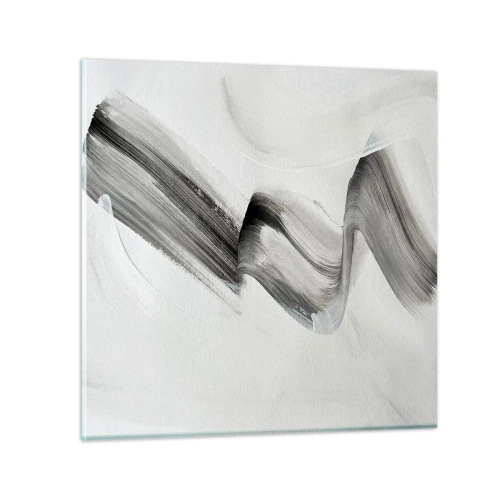 Quadro em vidro - Casualmente para se divertir - 50x50 cm