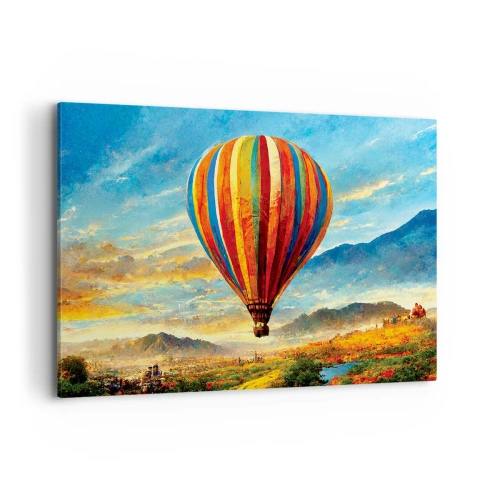 Quadro em tela - Com silêncio enxergas mais - 120x80 cm