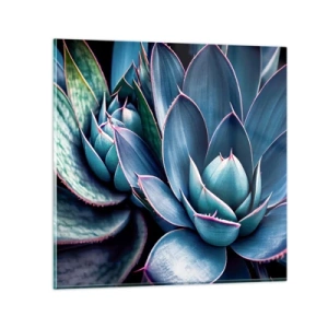Quadro em vidro - Força vital - 70x70 cm