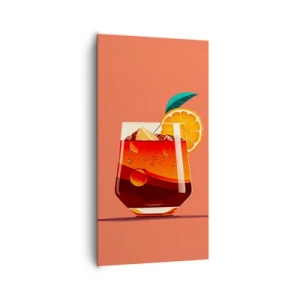 Quadro em tela - Refresco de verão - 65x120 cm